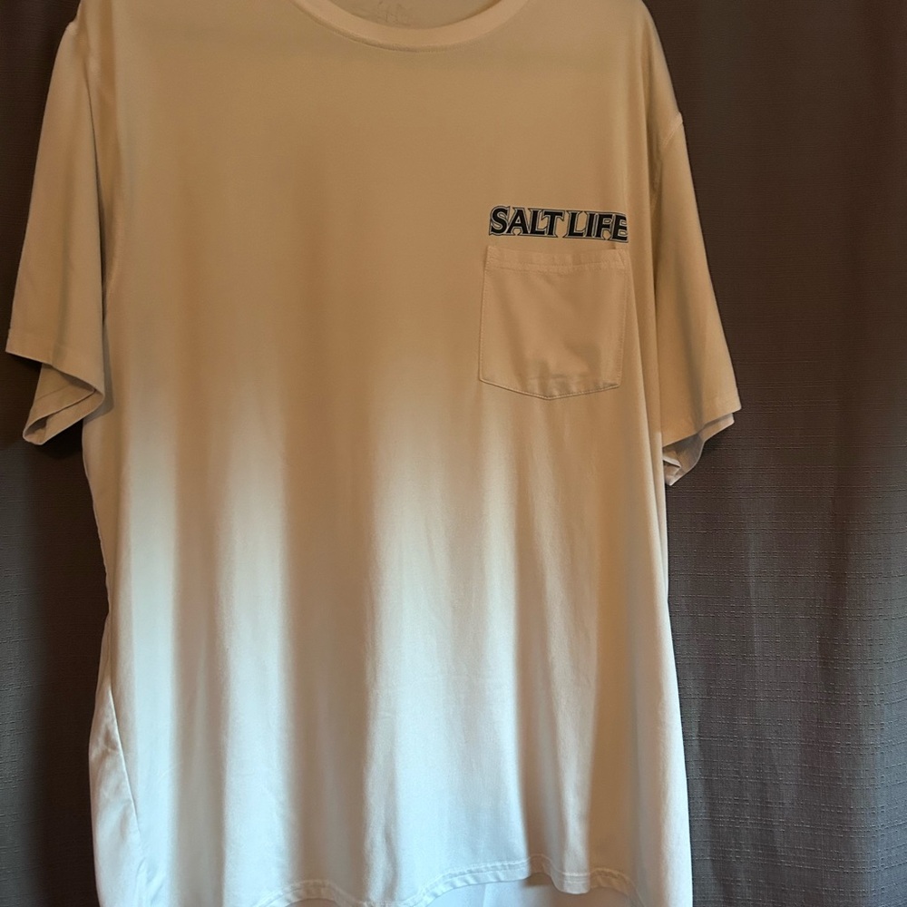 Salt Life Cream Short Sleeve Tee